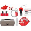 Abus ABUS K930 Electrical, Valve, and Combined Lockout/Tagout Safety Toolbox, 97182 97182